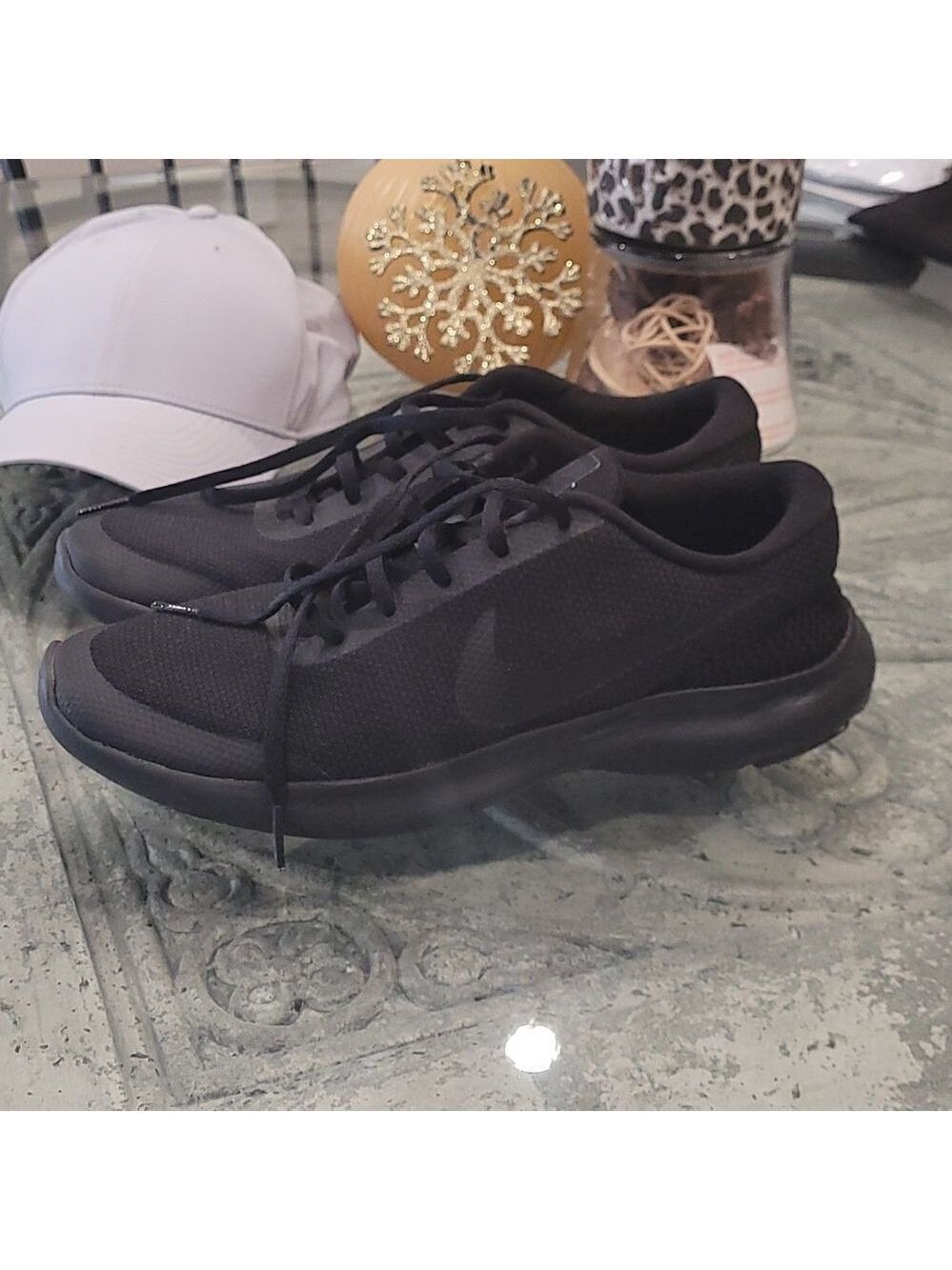 Nike FLEX TRAINERS BLACK ON BLACK 9